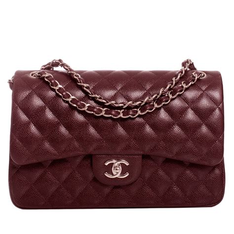 chanel burgundy classic flap bag|chanel burgundy flap bag.